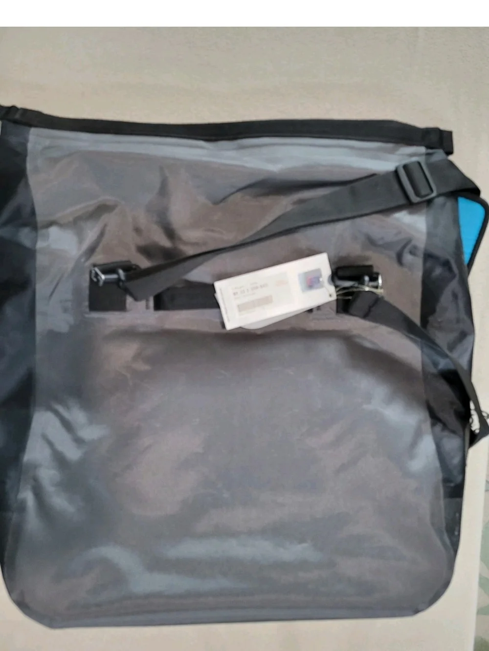 BMW Shoulder BAG, canvas, fold top NWT